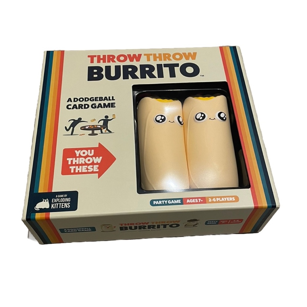 New! Throw Throw Burrito by Exploding Kittens Game